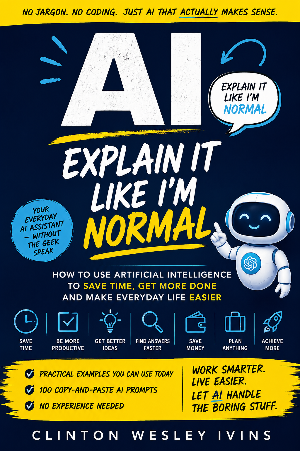 AI: Explain It Like I'm Normal book cover